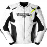 BLOUSON MOTO FURYGAN BLANC ET NOIR